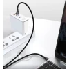 Кабель Baseus Flash 2-in-1 USB-C to USB-C/USB-C 1.5m Black (CA1T2-C01)