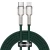 Кабель Baseus Cafule Metal USB-C to Lightning 2m Green (CATLJK-B06)