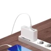 Мережевий зарядний пристрій Baseus GaN2 Pro 120W 2xUSB-C | USB-A with USB-C to USB-C Cable 1m White (CCGAN-J02)