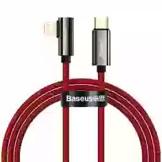 Кабель Baseus Legend Series Elbow Power Delivery 20W USB-C to Lightning 1m Red (CACS000209)