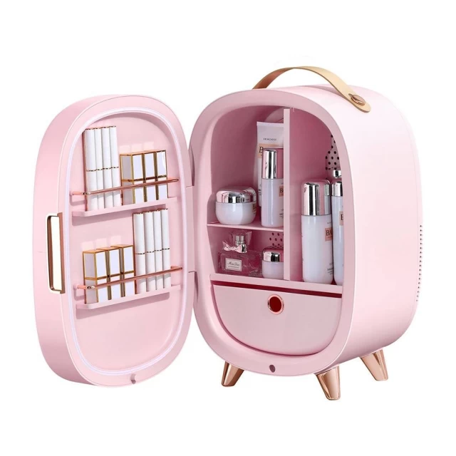 Міні-холодильник для косметики Baseus Beauty Fridge Pink (CRBXNS-A04)