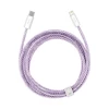 Кабель Baseus Dynamic Series USB-C to Lightning 2m Purple (CALD000105)