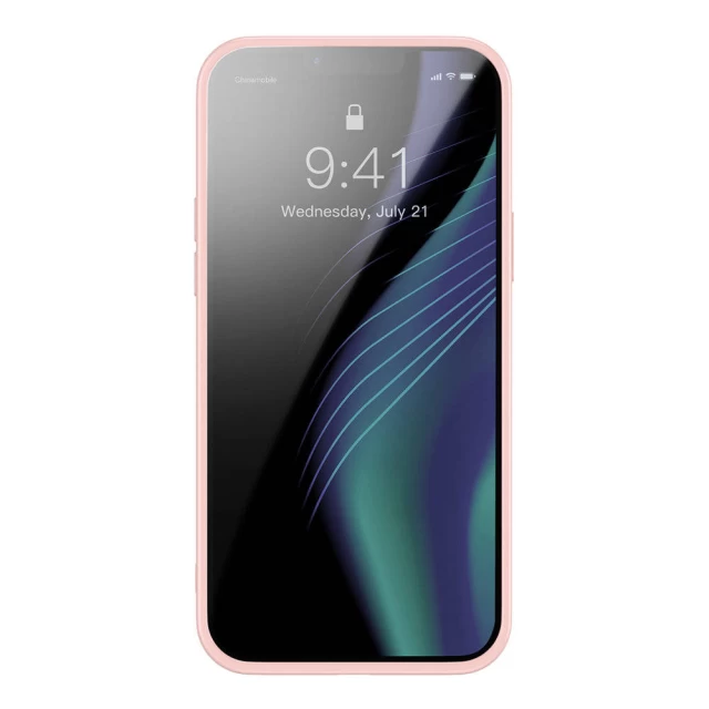 Чехол Baseus Crystal для iPhone 13 Pro Max Pink (ARJT001104)