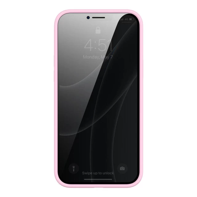 Чехол Baseus Liquid Silica Gel для iPhone 13 Pro Max Pink (ARYT001104)