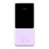 Портативний зарядний пристрій Elf Digital Display 10000 mAh 22.5W USB-C/Lightning Cable Purple (PPJL010005)