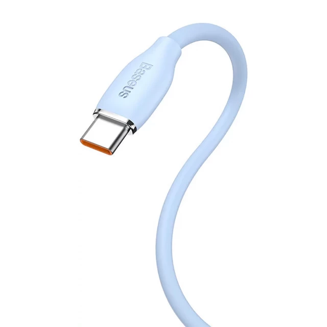 Кабель Baseus Jelly Liquid Silica Gel USB-A to USB-С 1.2m Blue (CAGD010003)