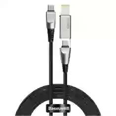Кабель Baseus Flash 2-in-1 USB-C to USB-C/Lenovo DC 2m Black (CA1T2-E01)