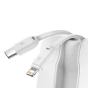 Портативний зарядний пристрій Elf Digital Display 10000 mAh 22.5W USB-C/Lightning Cable White (PPJL010002)