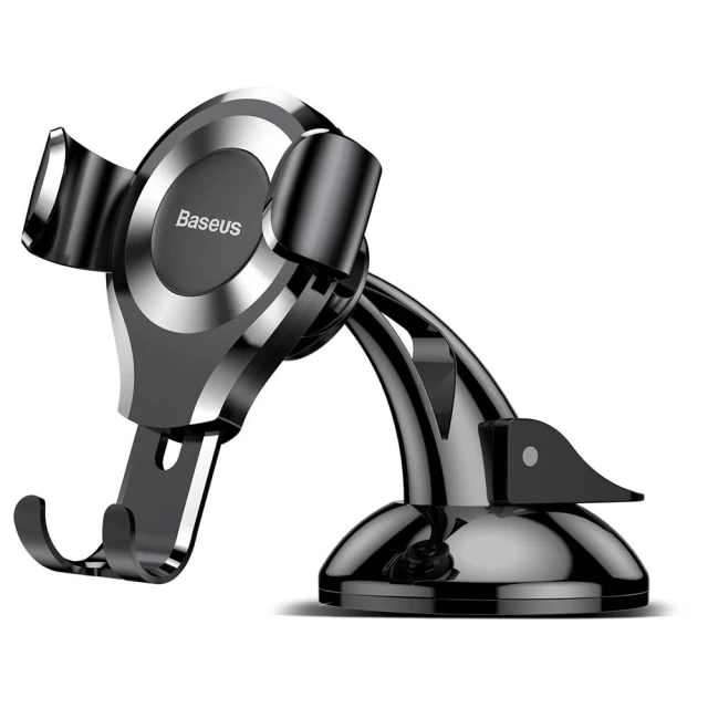 Автотримач Baseus 2-in-1 Easy Control Pro Clamp Car Mount Holder Grey (SUYL-XP0S)