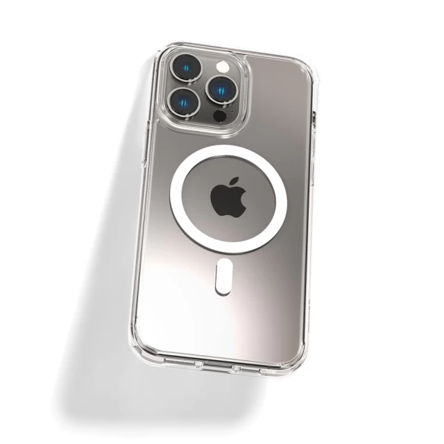 Чехол Spigen Ultra Hybrid для iPhone 14 Pro Max White with MagSafe (ACS04825)