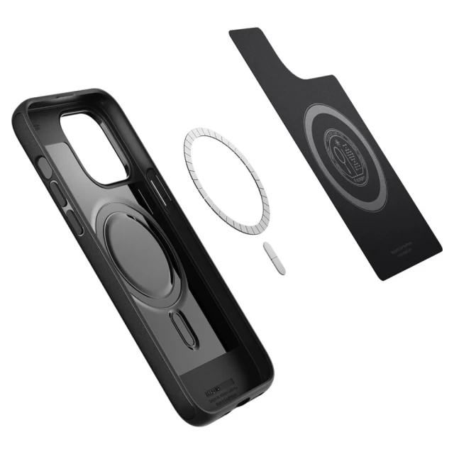 Чехол Spigen Armor для iPhone 14 Pro Max Matte Black with MagSafe (ACS04844)