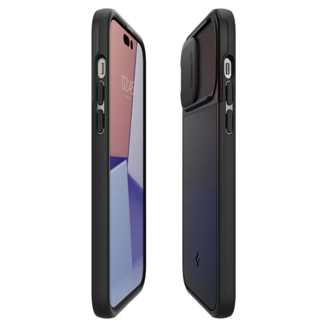 Чохол Spigen Optik Armor для iPhone 14 Pro Max Black with MagSafe (ACS04848)