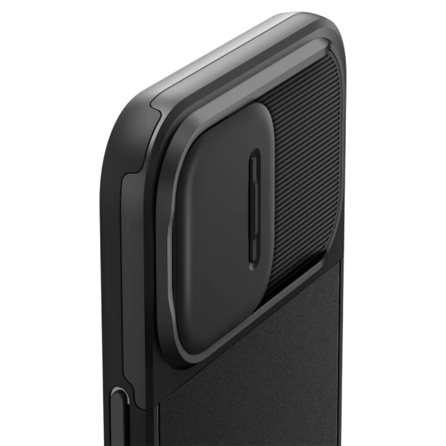 Чехол Spigen Optik Armor для iPhone 14 Pro Black with MagSafe (ACS04993)