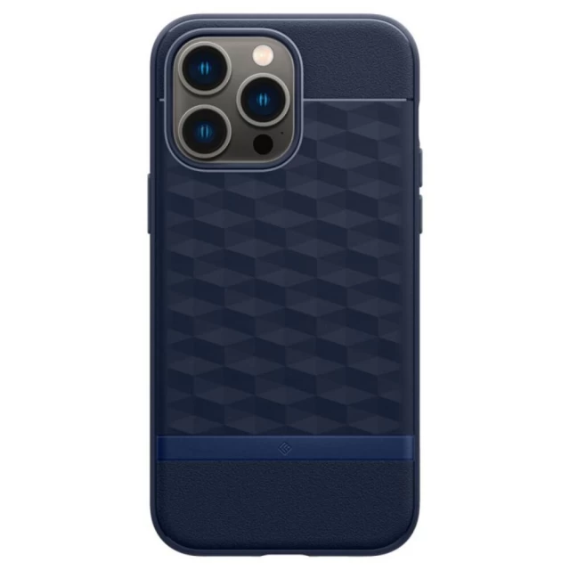 Чохол Spigen Caseology Parallax для iPhone 14 Pro Max Midnight Blue with MagSafe (ACS04859)