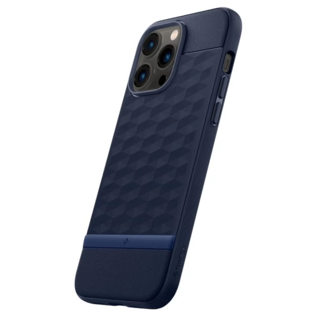 Чехол Spigen Caseology Parallax для iPhone 14 Pro Max Midnight Blue with MagSafe (ACS04859)