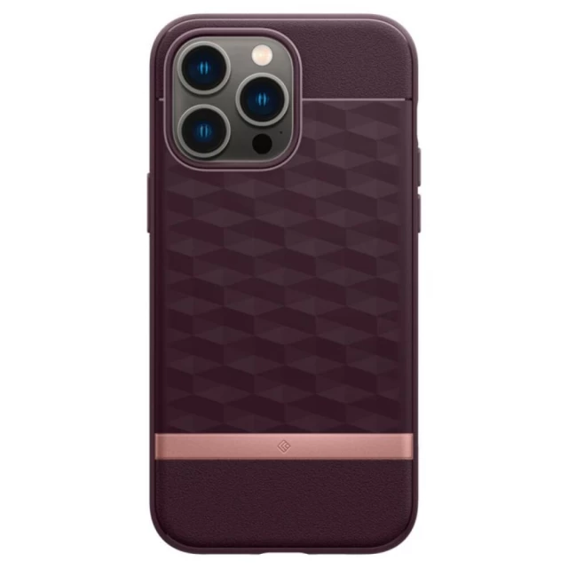 Чохол Spigen Caseology Parallax для iPhone 14 Pro Max Burgundy with MagSafe (ACS04860)