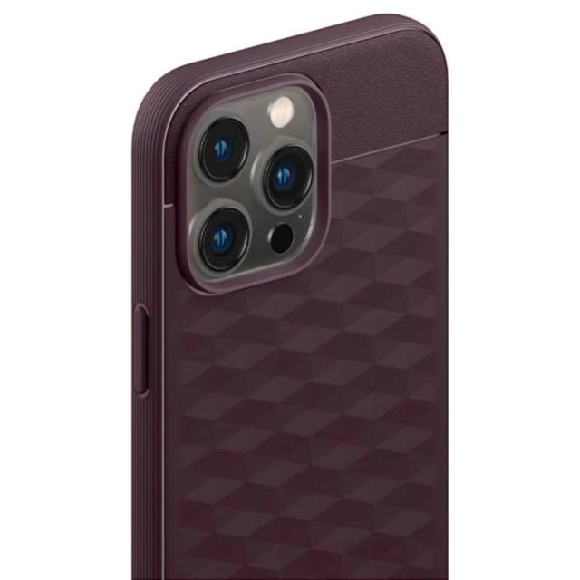 Чохол Spigen Caseology Parallax для iPhone 14 Pro Max Burgundy with MagSafe (ACS04860)