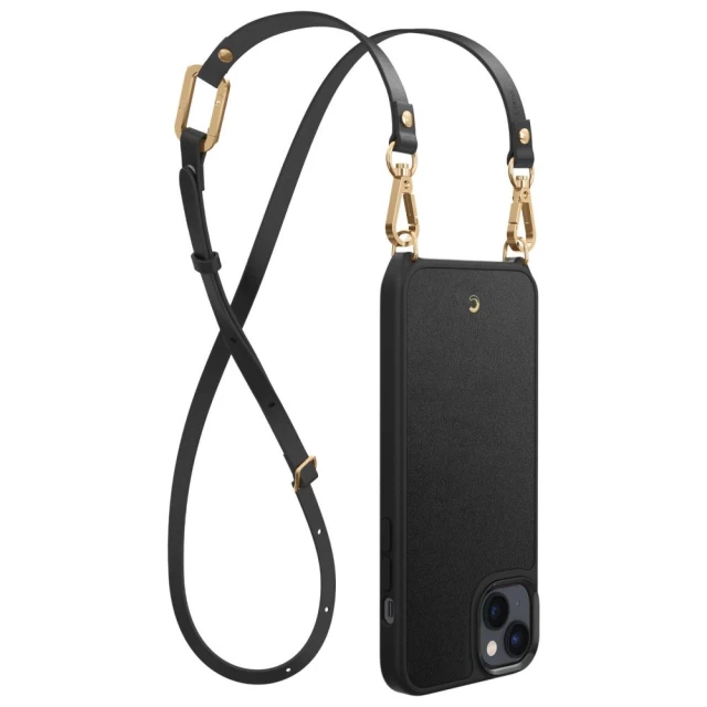 Чохол Spigen Cyrill Classic Charm для iPhone 14 Black with MagSafe (ACS05492)