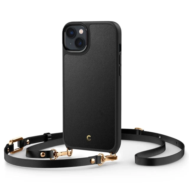 Чехол Spigen Cyrill Classic Charm для iPhone 14 Black with MagSafe (ACS05492)