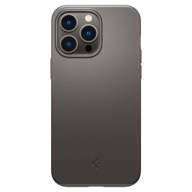 Чехол Spigen Thin Fit для iPhone 14 Pro Max Gunmetal (ACS04767)