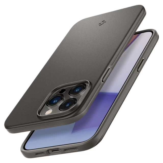 Чехол Spigen Thin Fit для iPhone 14 Pro Max Gunmetal (ACS04767)
