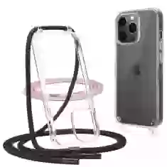 Чехол Tech-Protect Flexair Chain для iPhone 12 | 12 Pro Black/Pink (9589046924767)