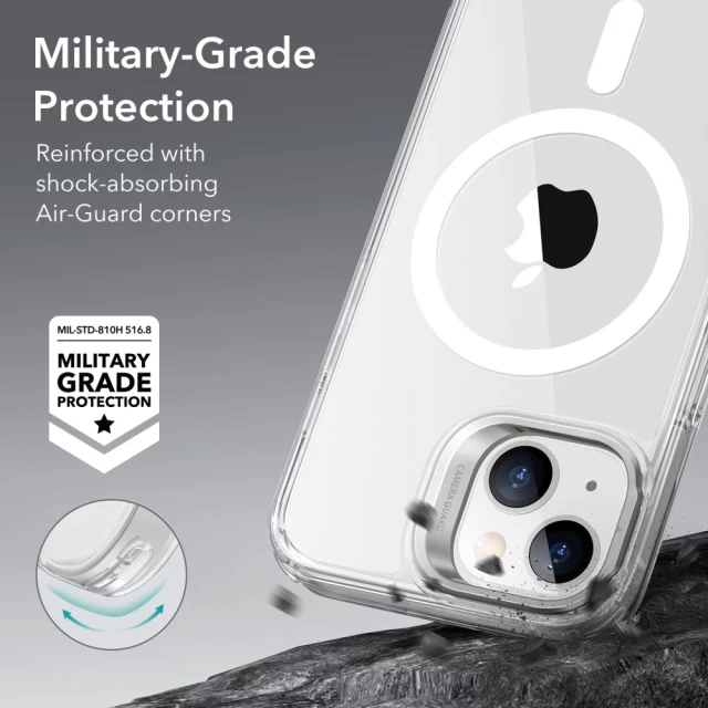 Чохол ESR Classic Kickstand Halolock для iPhone 14 | 13 Clear with MagSafe (4894240161524)