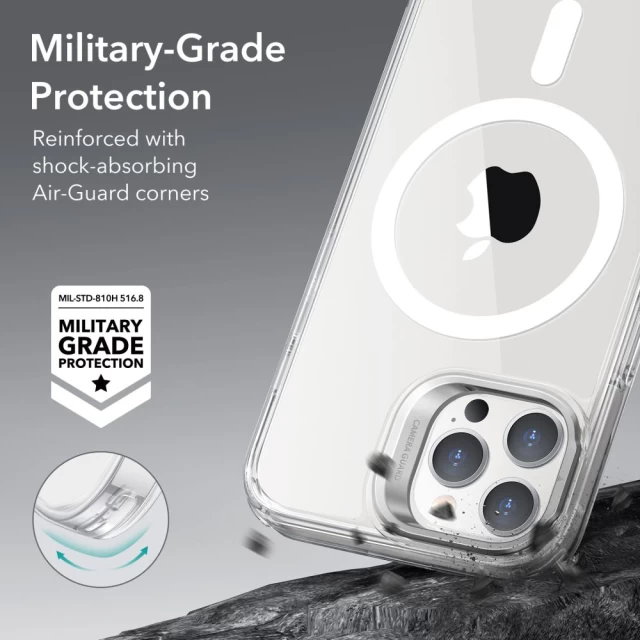 Чохол ESR Classic Kickstand Halolock для iPhone 14 Pro Clear with MagSafe (4894240161548)