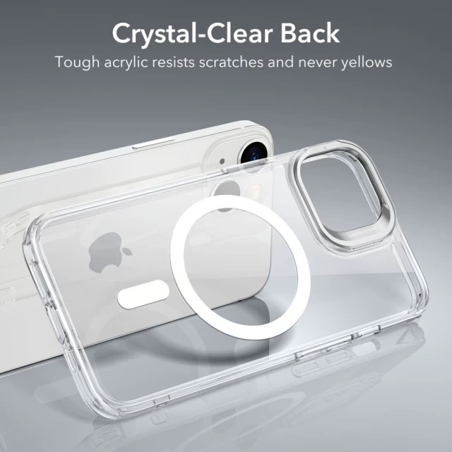 Чохол ESR Classic Kickstand Halolock для iPhone 14 Plus Clear with MagSafe (4894240161531)