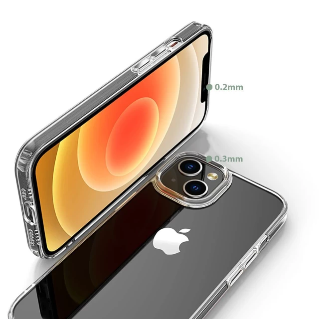 Чохол Tech-Protect Flexair Hybrid для iPhone 12 | 12 Pro Clear (9589046925207)