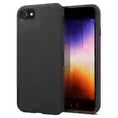 Чохол Spigen Silicone Fit для iPhone 7 | 8 | SE 2020/2022 Black with MagSafe (ACS04349)