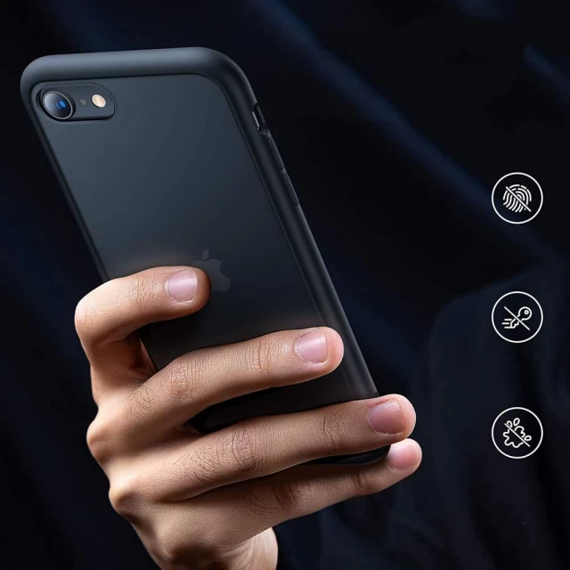 Чохол Tech-Protect Mattfit для iPhone 7 | 8 | SE 2020/2022 Black (9589046920660)