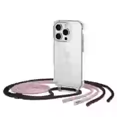 Чохол Tech-Protect Flexair Chain для iPhone 14 Pro Max Black/Pink (9589046925283)