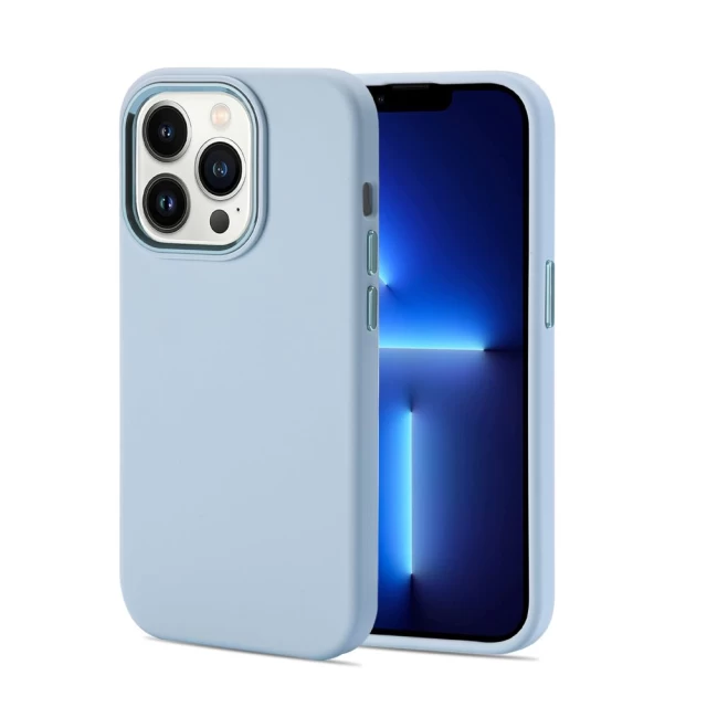 Чехол Tech-Protect Liquid для iPhone 14 Pro Sky Blue (9589046925573)