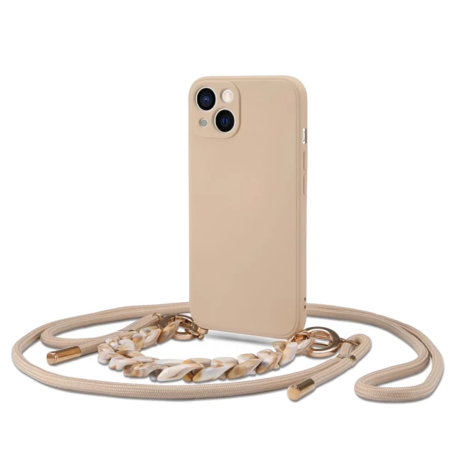 Чохол Tech-Protect Icon Chain для iPhone 13 Beige (9589046925320)