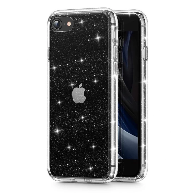 Чехол Tech-Protect Glitter для iPhone 7 | 8 | SE 2020/2022 Clear (9589046920646)