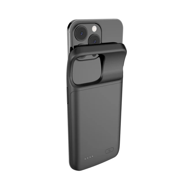 Чехол Tech-Protect Powercase 4800 mAh для iPhone 13 | 13 Pro Black (9589046917820)