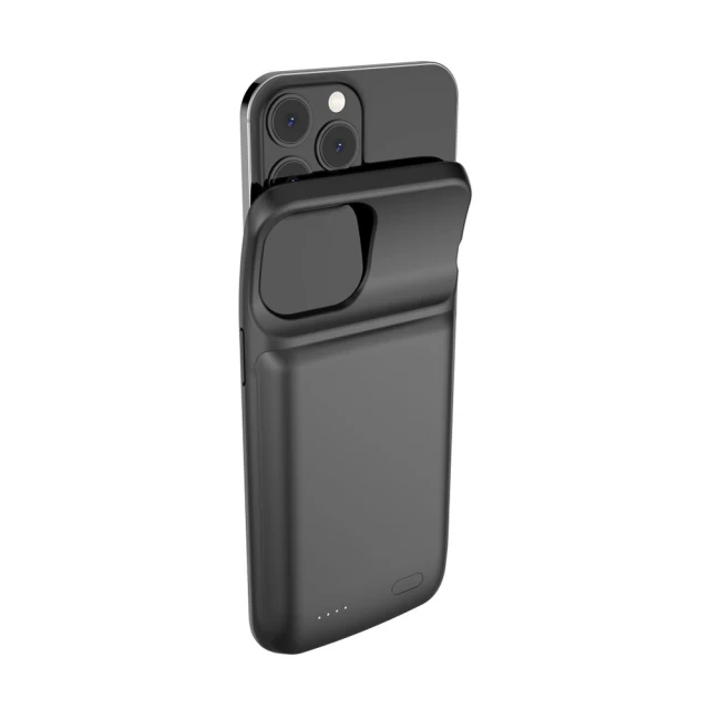 Чехол Tech-Protect Powercase 4800 mAh для iPhone 12 Pro Max | 13 Pro Max Black (9589046917837)