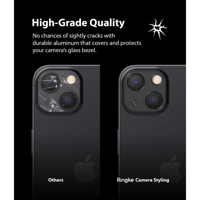 Захисне скло для камери Ringke Camera Protector 2-pack для iPhone 13 | 13 mini Black (CM48772RS)