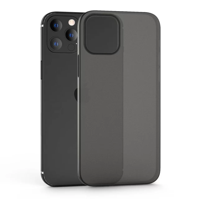 Чехол Tech-Protect Ultraslim 0.4 mm для iPhone 12 | 12 Pro Black (6216990212673)