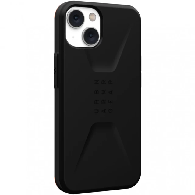 Чохол UAG Civilian Black для iPhone 14 with MagSafe (114036114040)