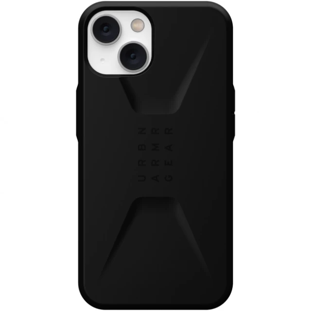Чехол UAG Civilian Black для iPhone 14 with MagSafe (114036114040)