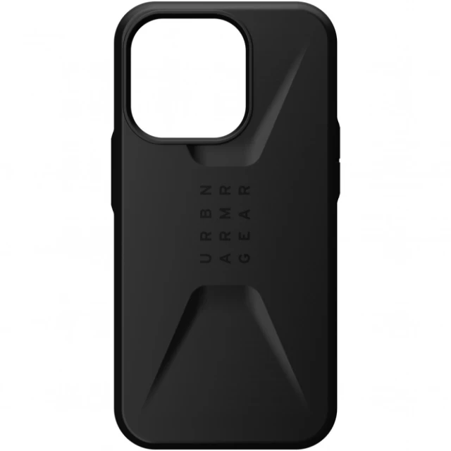 Чохол UAG Civilian Black для iPhone 14 Pro with MagSafe (114038114040)