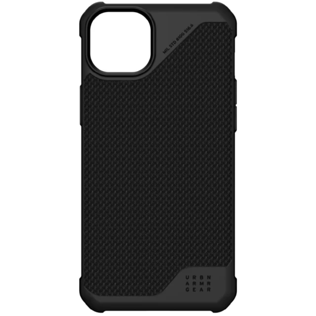 Чохол UAG Metropolis LT Kevlar Black для iPhone 14 Plus with MagSafe (114049113940)