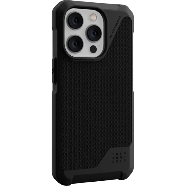 Чохол UAG Metropolis LT Kevlar Black для iPhone 14 Pro with MagSafe (114050113940)