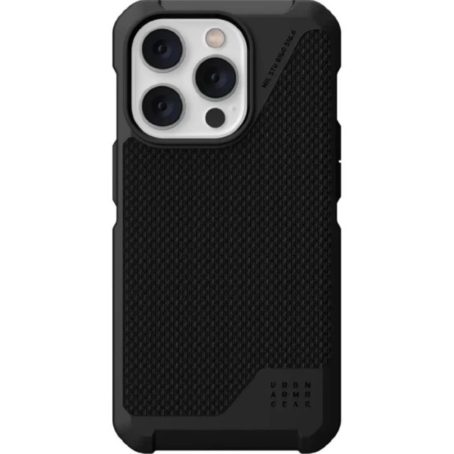 Чехол UAG Metropolis LT Kevlar Black для iPhone 14 Pro with MagSafe (114050113940)