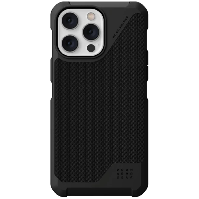 Чохол UAG Metropolis LT Kevlar Black для iPhone 14 Pro Max with MagSafe (114051113940)