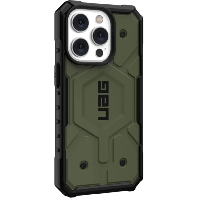 Чохол UAG Pathfinder Olive для iPhone 14 Pro with MagSafe (114054117272)