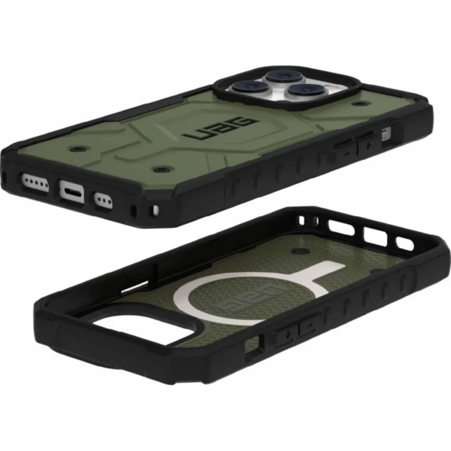 Чохол UAG Pathfinder Olive для iPhone 14 Pro with MagSafe (114054117272)