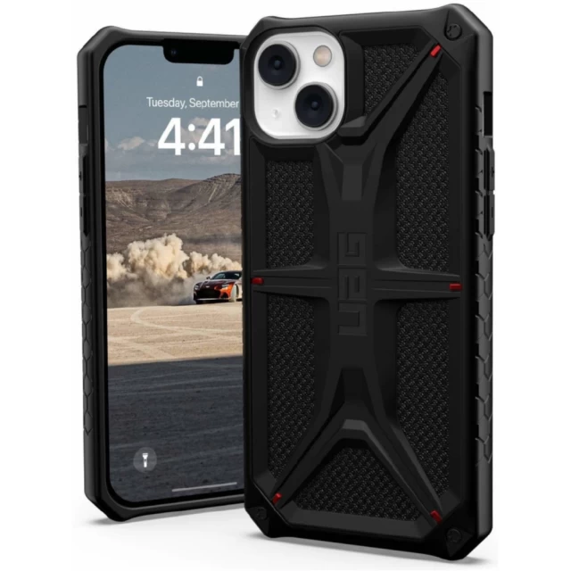 Чохол UAG Monarch Kevlar Black для iPhone 14 Plus (114033113940)